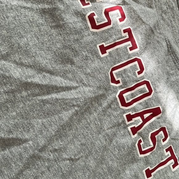 west coast print cropped tee size xs - Picture 3 of 3